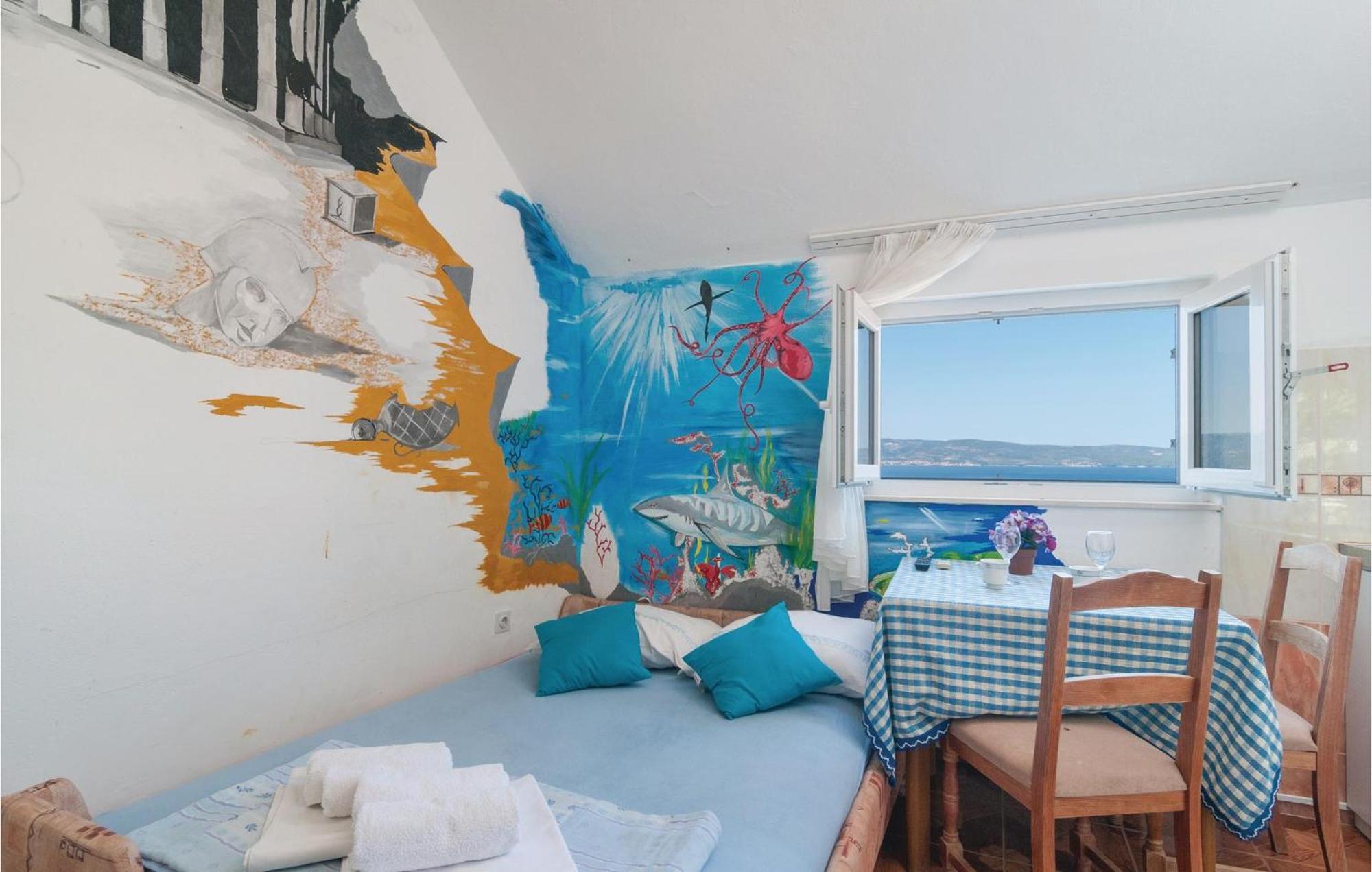 Gorgeous Apartment In Omis With House Sea View Exteriér fotografie